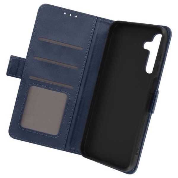 Taske til Samsung A25 5G - AVIZAR - Kortlagringsklap Video Support - Midnight Blue Blå