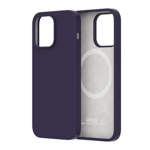 iPhone 14 Pro Touch Pure Case Snapilla, MagSafe QDOS -yhteensopiva, violetti Lila