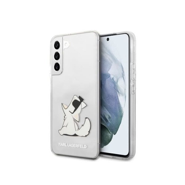 Etui til Samsung Galaxy S22 Plus Choupette Eat Karl Lagerfeld Transparent Transparent