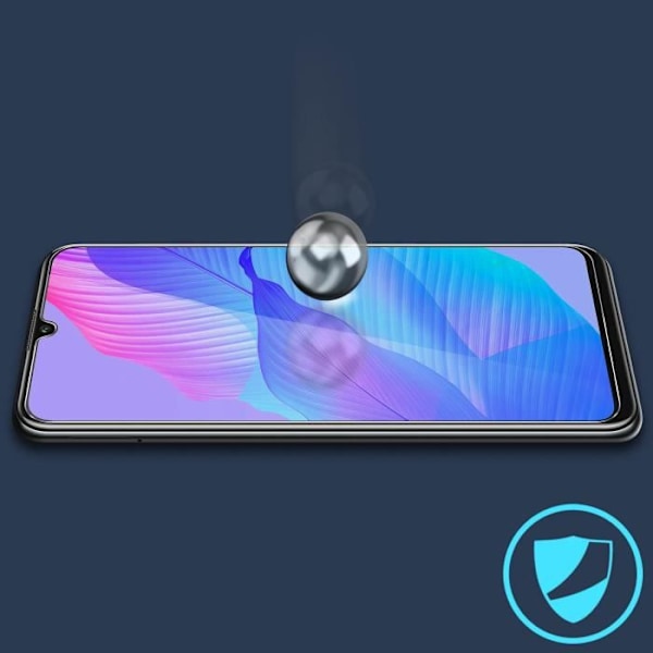 Skyddsglas - Huawei - P Smart S - Härdat glas 9H - Ultra-tunt - Anti-explosion Klar vit