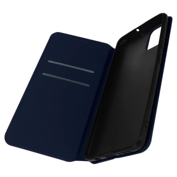 Folio Cover - AVIZAR - Galaxy A51 - Video Support Funktion - Kortholder - Midnight Blue Midnattsblå