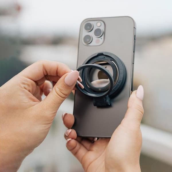 Accessoire - STM - MagLoop - Fingerloop - Flaskeåbner - Sort sort