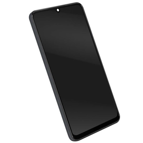 LCD-skärm + Touchscreen för Huawei Nova Y70 med svart chassi Svart