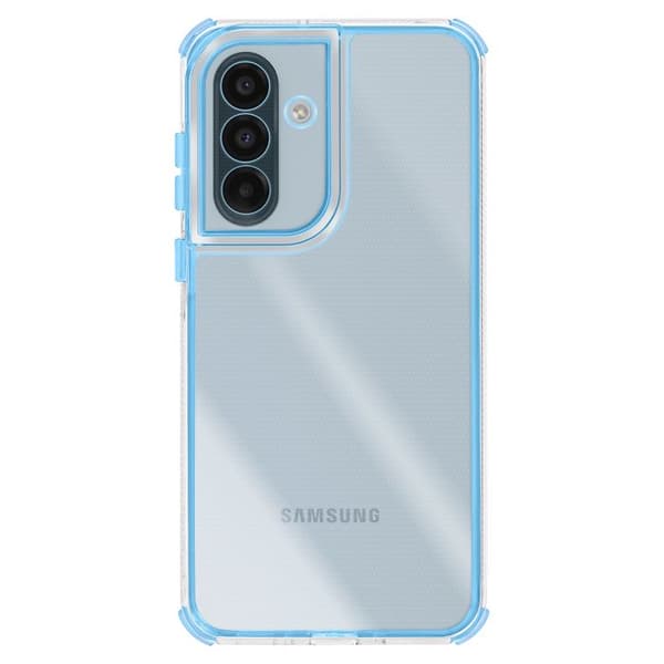 Cover til Galaxy A37 Forstærket Bi-Materiale Teksturert Antiskrid Blå Blå