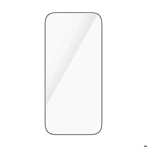 Skærmbeskyttelse til iPhone 18 Pro / 17 Pro med Panzer Glass Transparent Monteringsramme Vit