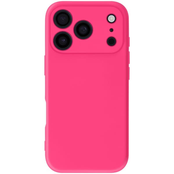 Skal - AVIZAR - iPhone 17 Pro - Soft-Touch - Halvstyv silikon - Fuchsia Ros