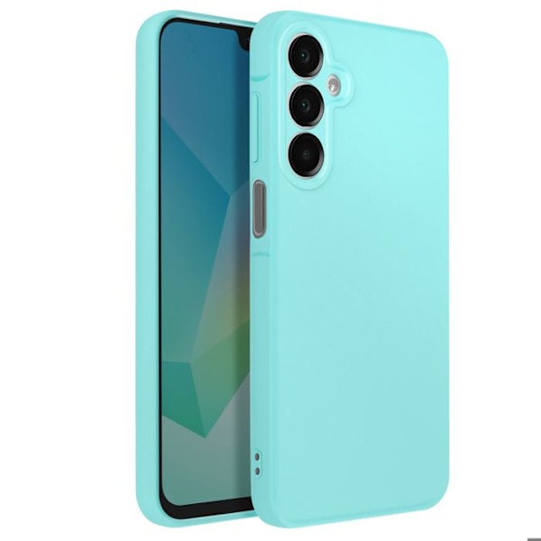 Coque til Samsung Galaxy A16 Semi-rigid Soft-touch Anti-fingeraftryk Turkis Blå