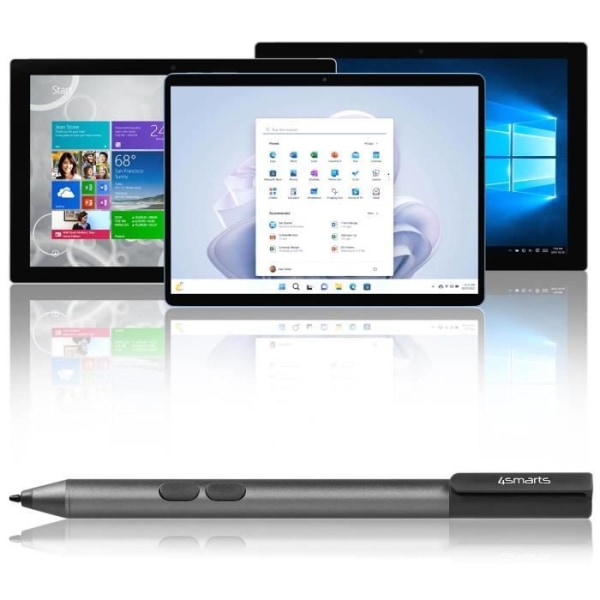 4smarts MPP Mörkgrå Stylus Penna för Microsoft Surface, Palm Rejection