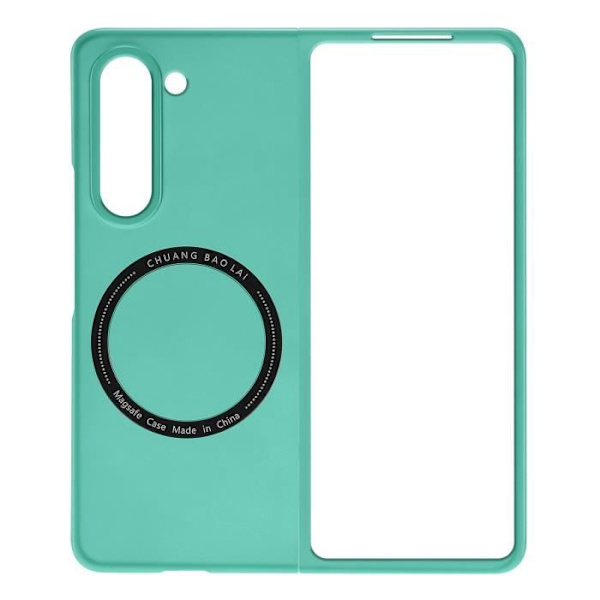MagSafe Fodral till Samsung Galaxy Z Fold 5 - AVIZAR - Hårt - Minimalistisk design - Upphöjda kanter - Blå Blå