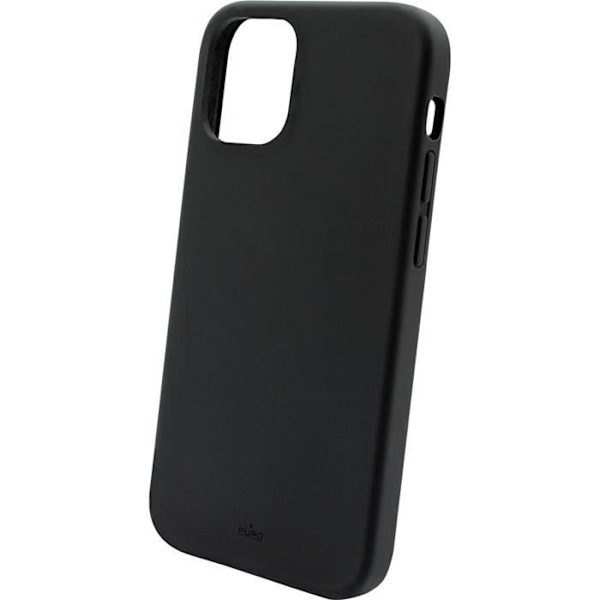 Beskyttelsesskal - Puro - iPhone 13 Pro - Silikone - Tendens - Behagelig overflade Svart