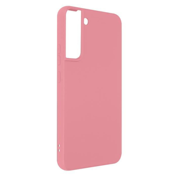 Suojakuori - AVIZAR - Samsung Galaxy S22 Plus - Puoli-jäykkä silikoni - Soft-touch viimeistely - Vaaleanpunainen Rosa
