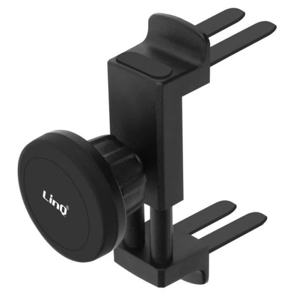 Support til bil MagSafe - LinQ - Rund - 15W - 360° rotation - USB-C inkluderet Svart