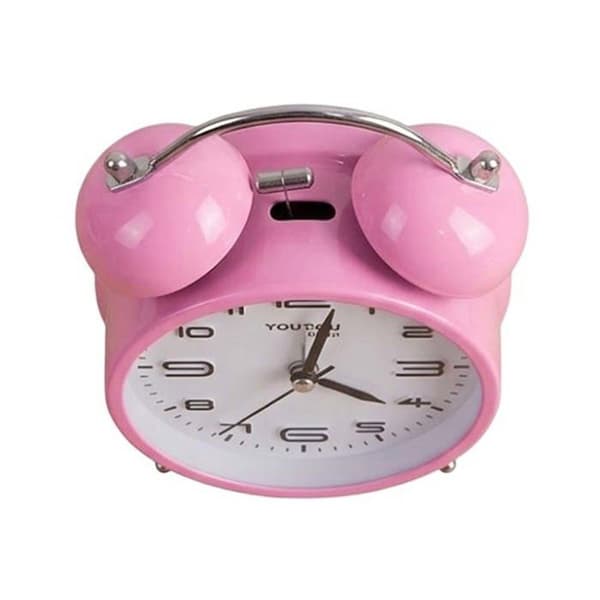 Bordur 12cm til Værelse Rundt Format Dobbelt Klokke Elegant Rosa Ros