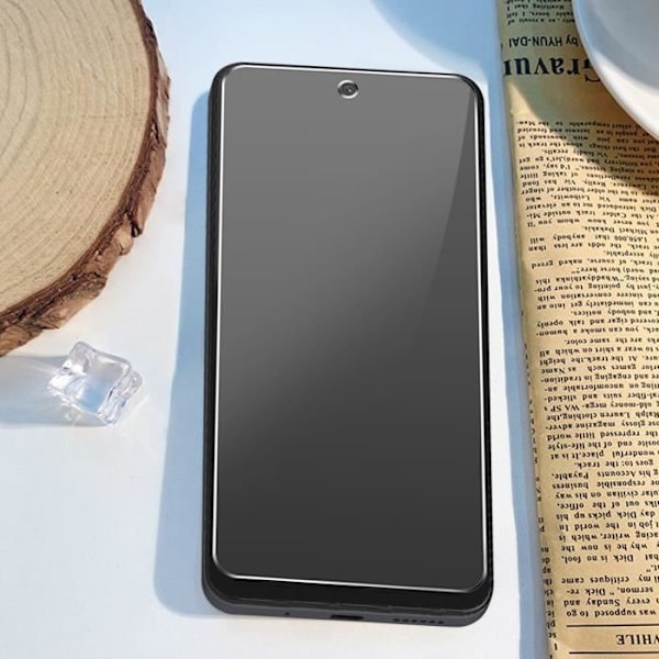 Näyttökalvo - AVIZAR - Xiaomi Redmi 12 - Joustava Lateksi - Naarmuuntumaton - Läpinäkyvä Vit