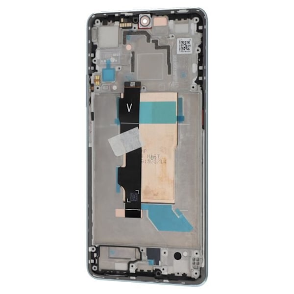 LCD-skärm + pekskärm + chassi Xiaomi för Xiaomi Poco F5 5G - Vit Vit