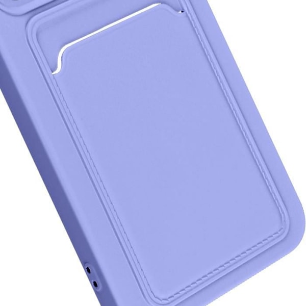 Fodral till Samsung S23 FE - AVIZAR - Mjuk - Lavendel - Korthållare - Anti-fingeravtryck Lila
