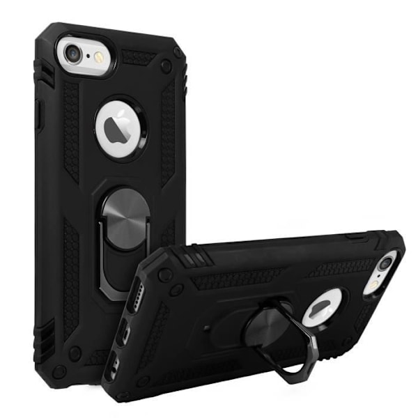 Coque - AVIZAR - iPhone 6/6S/7/8 - Bi-materialer - Videostöd - Magnetisk Svart