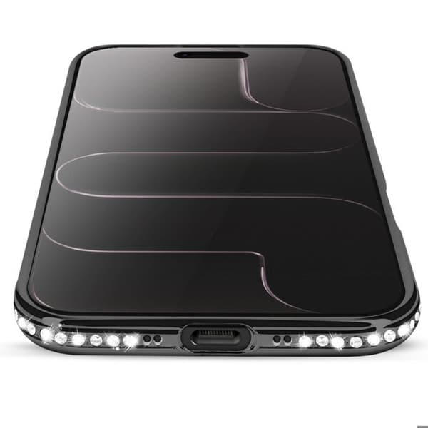 Coque Magsafe - AVIZAR - iPhone Air - Sort - Strassé - Beskyttelse mod stød Svart