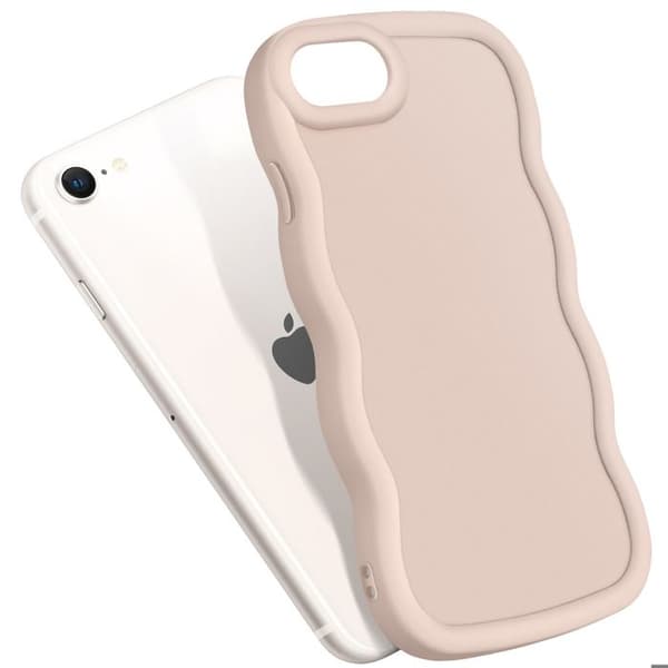 Coque - Candy - iPhone 7, 8, SE 2020, SE 2022 - Silikone Blød - Stødabsorberende - Beige Beige