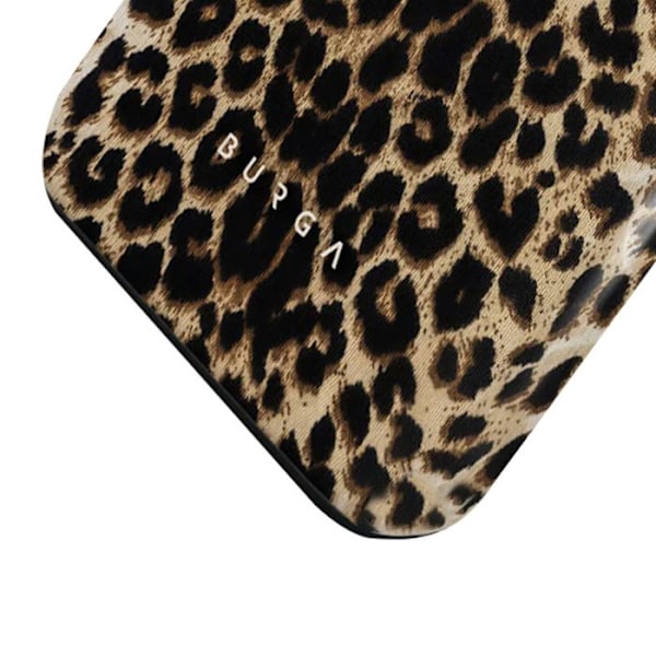 Coque MagSafe pour iPhone 15 Pro Max Élégante Motif Player Burga Marron kastanj