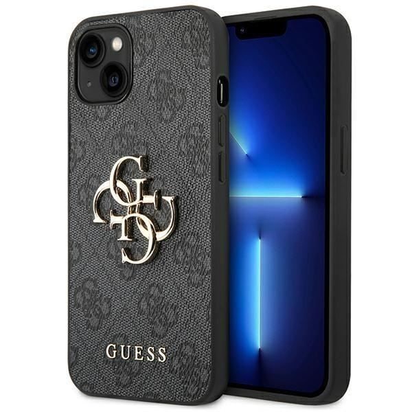 Coque - Guess - iPhone 14 Plus - Hårdfør - Grå - Unisex Grå