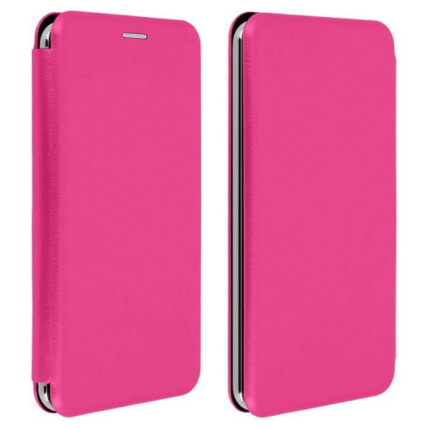 Smartphone Cover 5,4 til 6'' Universal Case Kortholder Slide Funktion - fuschia 3XL Pink