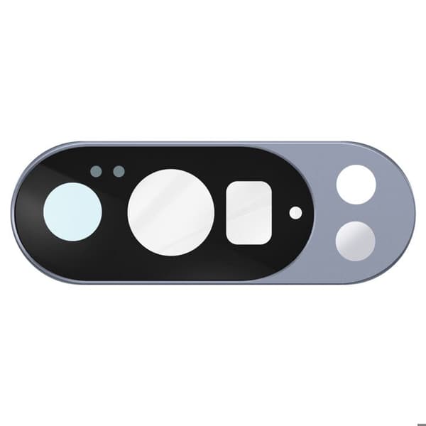 Ersättningslins för bakre kamera Google Pixel 10 Pro med grå ram Grå