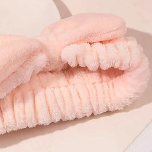 Yksivärinen Pehmeä Likku Nyppy Panta Kaarroke Vaaleanpunainen Pehmentävä Rosa