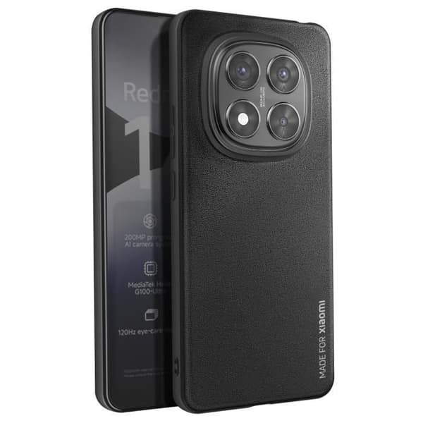 Coque - Xiaomi - Redmi Note 14 Pro 5G/4G - Stødabsorberende - Ultrathin - Sort Svart