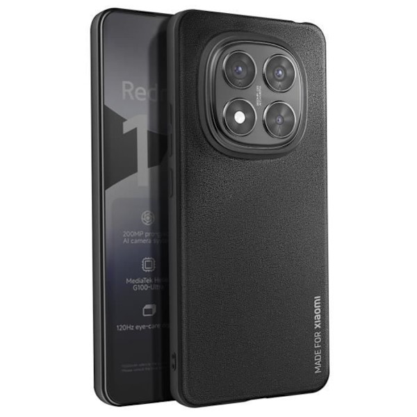 Xiaomi Redmi Note 14 Pro 5G / 4G ja Redmi Note 14 Pro Plus Made for Xiaomi Musta kuori Svart