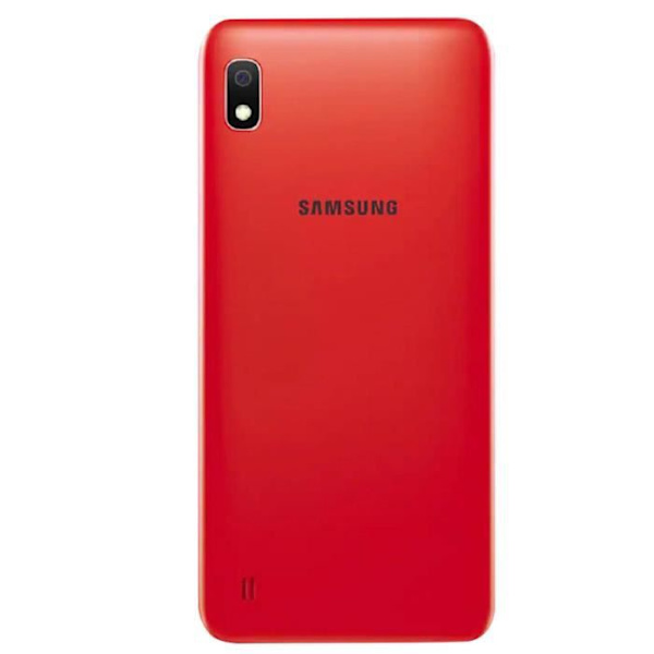 Akun kansi Samsung Galaxy A10 Takapaneeli Alkuperäinen Samsung punainen Punainen