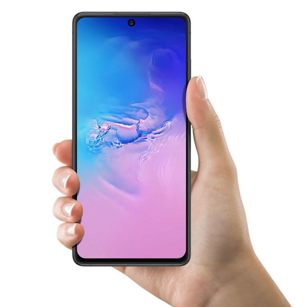 Täydellinen Block Samsung Galaxy S10 Lite LCD-näyttö Kosketuslasi Alkuperäinen Musta Svart