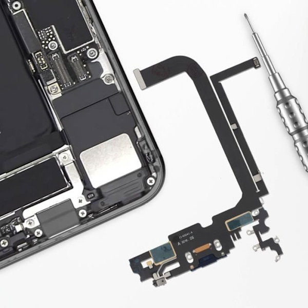Lightning-opladningsstik - RELIFE - iPhone 13 Pro Max - Integreret mikrofon - Blå farve - Kablet Blå
