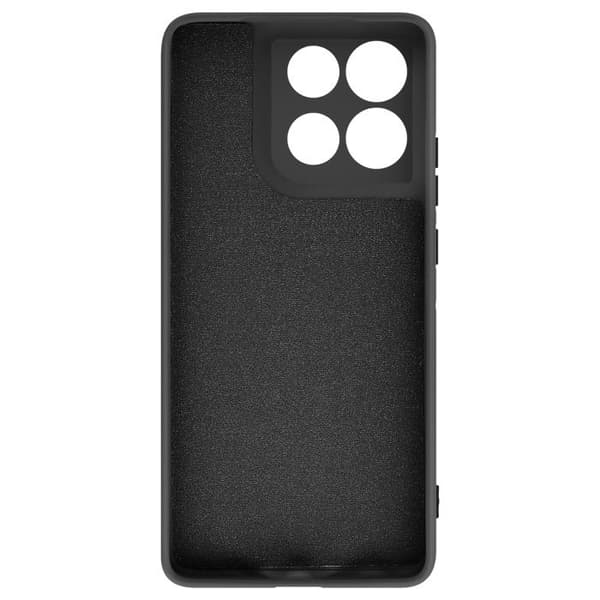 Cover - UNDERRETTELSE - Moto G86 / G86 Power - Semi-stift silikone - Soft-Touch - Sort Svart
