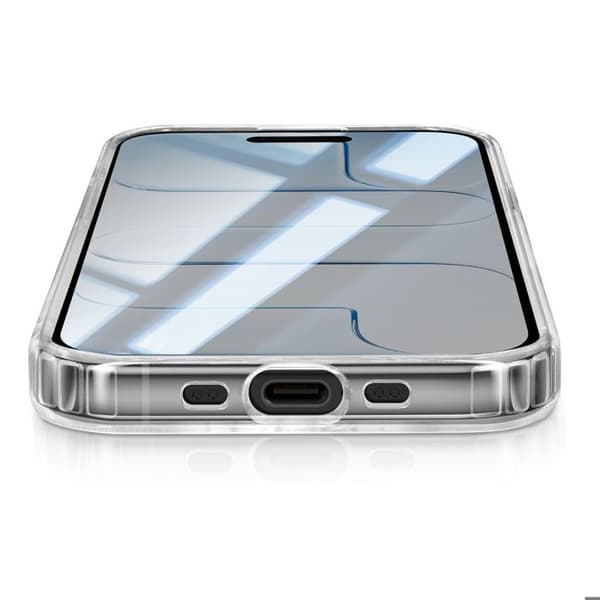 Coque Magsafe - TACTICAL - iPhone Air - Transparent - Optimal beskyttelse - Hurtig montering Vit