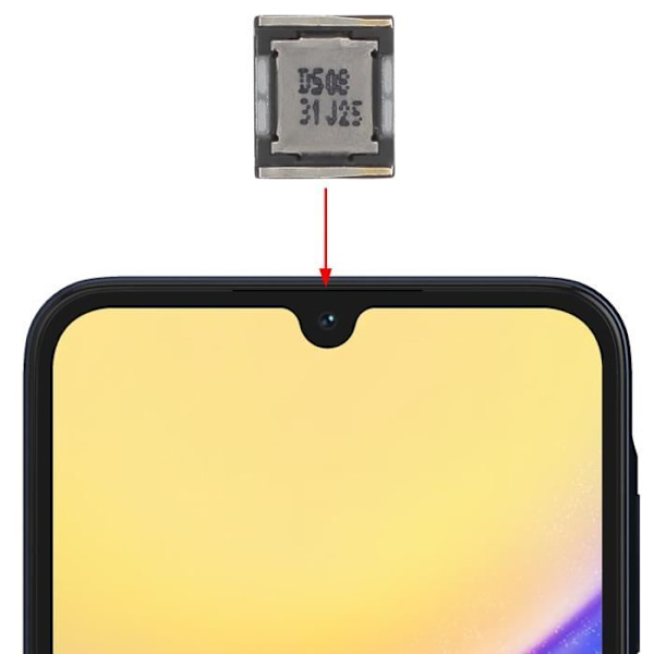 Sisäinen kaiutin Samsung Galaxy A15 vaihtokuulokkeelle musta