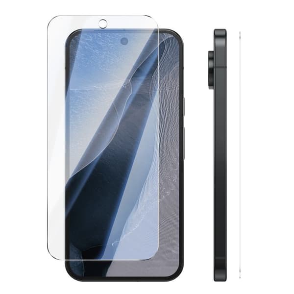 Skærmbeskyttelse til Google Pixel 11 Pro XL i hærdet glas 2.5D stødabsorberende transparent Vit