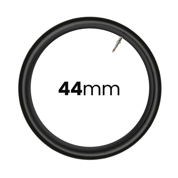 Gummislange 20x1.75 til 1.90 til cykel med 44mm ventil sort