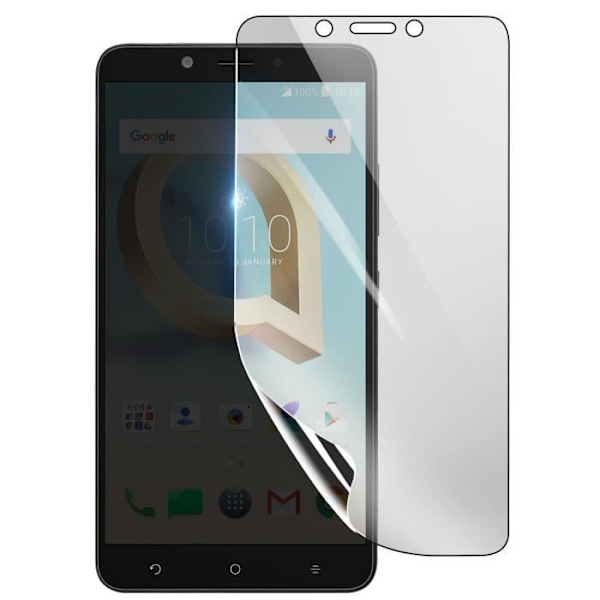 Näytönsuoja - 3MK - Alcatel A7 XL - Iskunkestävä Hydrogeeli - Läpinäkyvä - Naarmuuntumaton Transparent