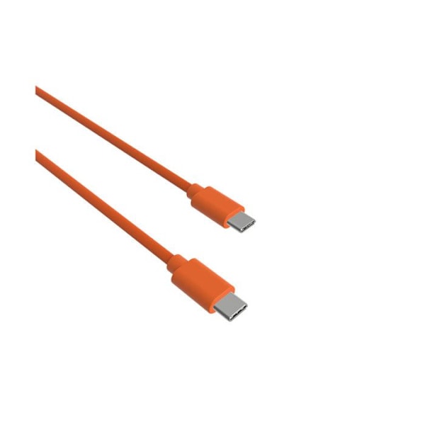 USB-C -kaapeli USB-C:hen 3A Lataus ja Synkronointi POP-kokoelma 1,5m Jaym Oranssi Orange
