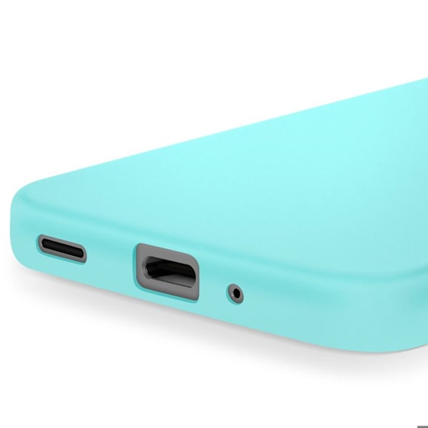 Coque til Samsung Galaxy A16 Semi-rigid Soft-touch Anti-fingeraftryk Turkis Blå