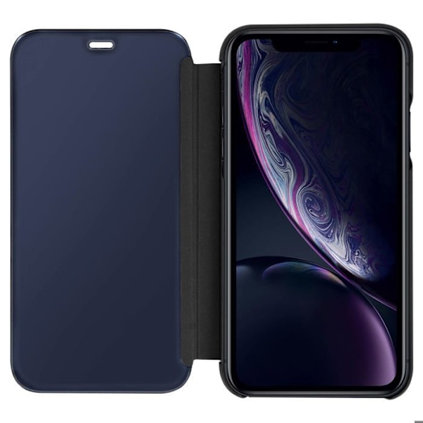 iPhone XR - Apple - Peilitasku - Ultra-ohut - Läpivärjätty kansi - Musta Svart