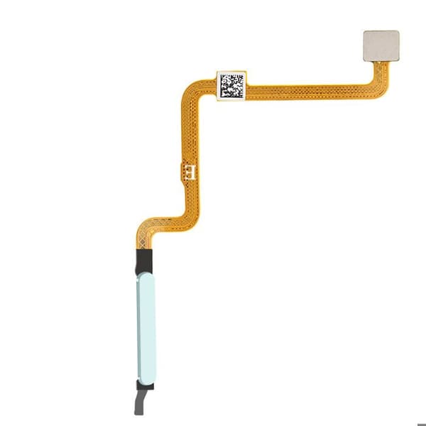 Erstatningsfingeraftrykslæser til Redmi 15C med grøn forbindelseskabel Grön