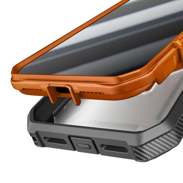 Coque Intégrale til iPhone 17 Pro MagSafe Serie Unicorn Beetle Grip Pro Supcase Orange Apelsin