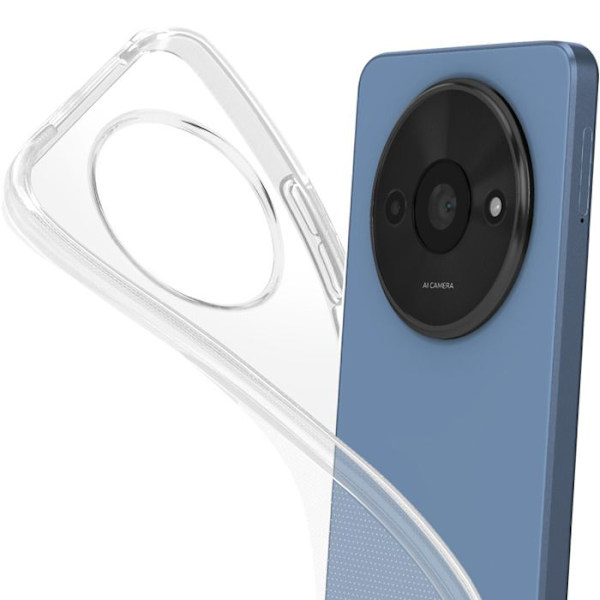 Coque Silikone Blød - Mayaxess - Xiaomi Redmi A3 - Gennemsigtig - Beskyttelse mod lette stød - Let design Transparent