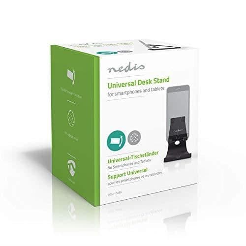 NEDIS SDSD100BK Älypuhelin/Tablet-teline - Säädettävä - Musta