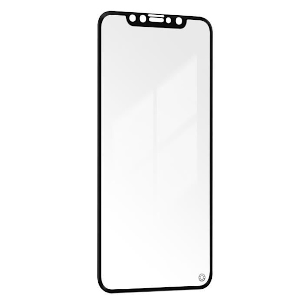 Skärmskydd - FORCE GLASS - iPhone 11 / XR - 9H+ härdat glas - 2.5D fasade kanter - Livstidsgaranti Svart