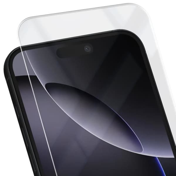 Skärmskydd - Mayaxess - iPhone 16 Pro Max - Härdat glas - Hårdhet 9H - Rep- och explosionssäker Transparent