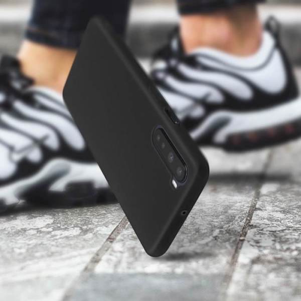 Coque - OnePlus - Nord - Silikone Gel Fleksibel - Ultra-tynd - Stød/Ridser Beskyttelse Svart