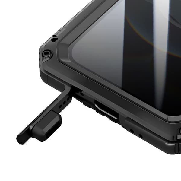 Vandtæt cover - AVIZAR - iPhone 16e - Silikone - IP68 - Stødabsorberende Sort Svart